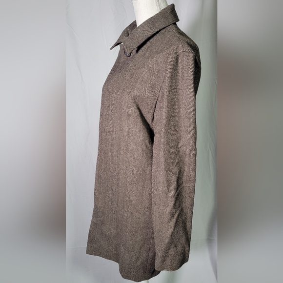 A.PC. Wool H. Moser Long Coat Button - Picture 3 of 8